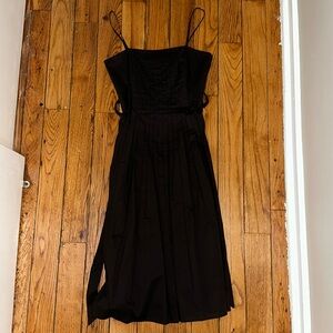 Black Vintage Pleated Dress - Laundry By Shelli Segal